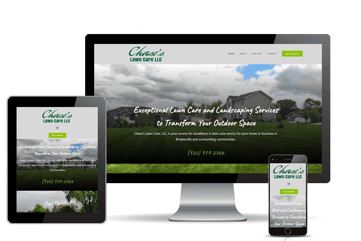 banner home page chase lawn care