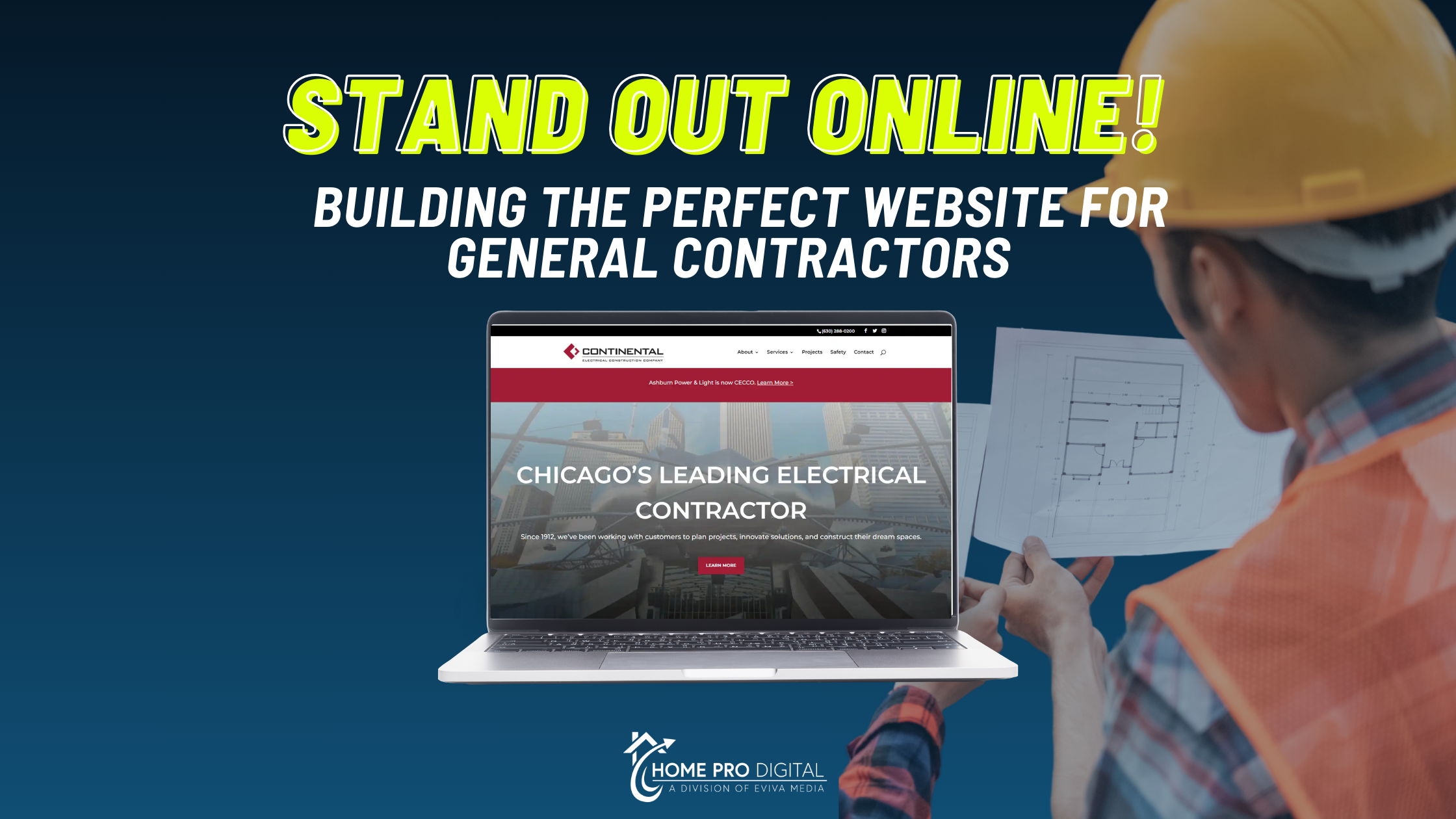 Stand out online: Building the perfect website for general contractors