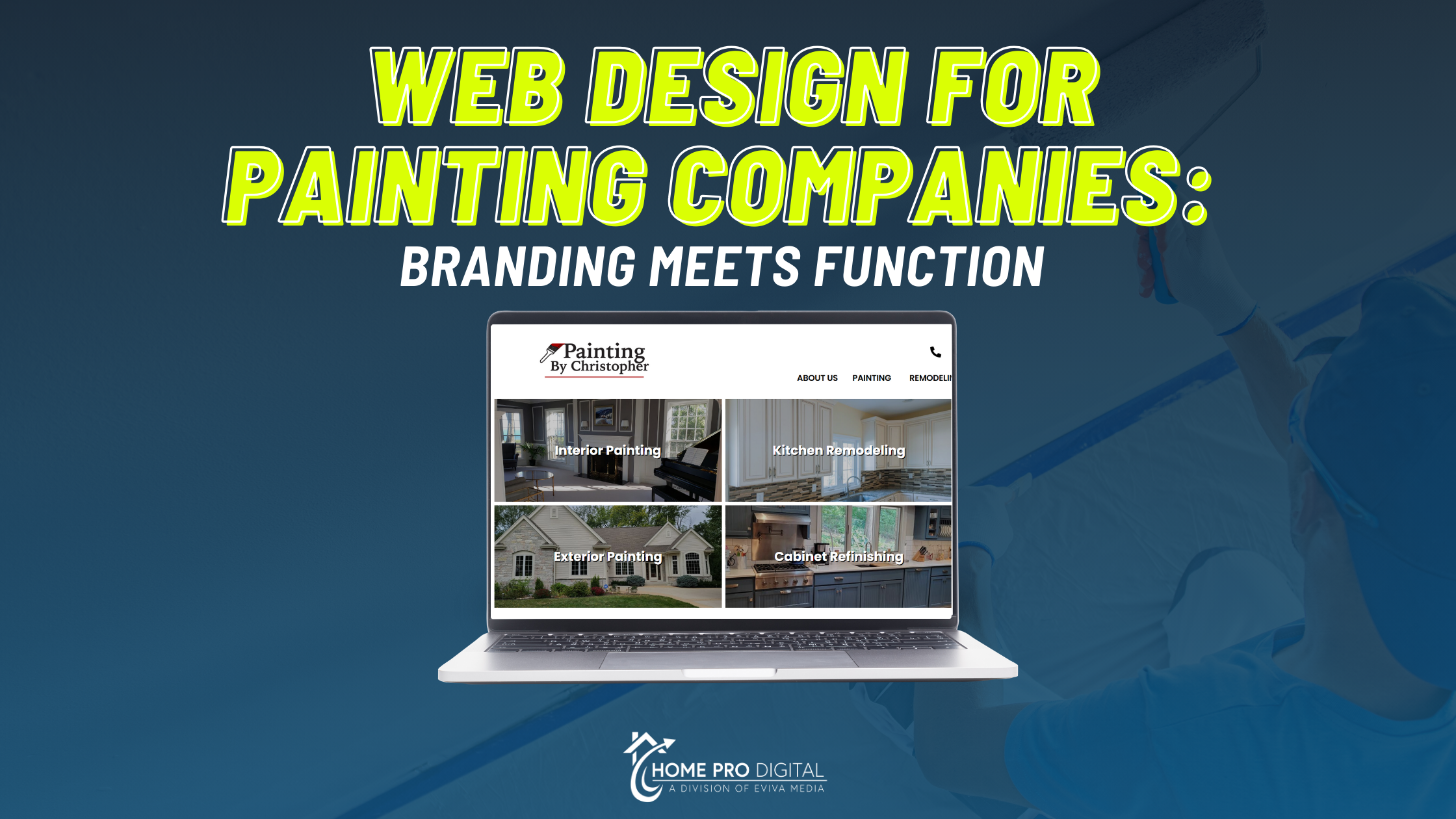 Web design for painting companies