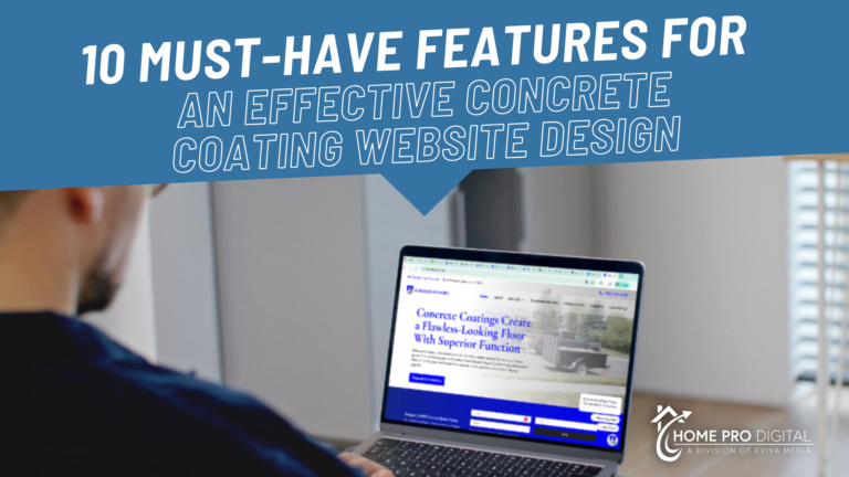 Concrete Coating Website Design